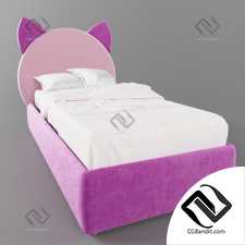 Детская кровать Кот