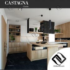 Кухня Kitchen furniture Castagna Cucina Natura