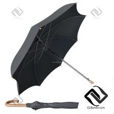 Черный классический зонт Black Classic Umbrella