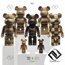 Скульптуры Bearbrick,Karimoku