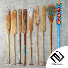 Рыбацкие весла Fishing oars from Like Lodka