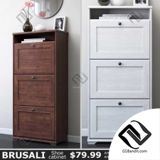 Тумбы, комоды Sideboards, chests of drawers IKEA BRUSALI Shoe cabinet
