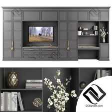 ТВ стенка TV wall Cabinet Furniture 24