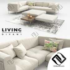 Диваны Rod  Living Divani