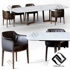 Стол и стул Table and chair Bolero Archibald