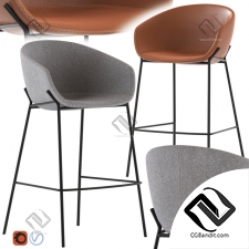 Барный стул Bar stool Linea Furniture Vanya
