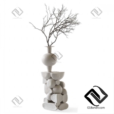 Ветка в вазе Re Jin Lee Podium