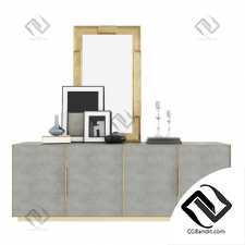 Тумба Sideboard RH CELA SHAGREEN