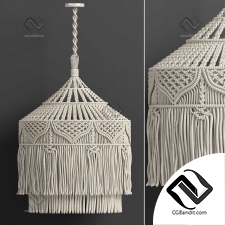 Подвесной светильник macrame 07