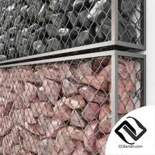 Gabion big rock stone