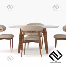 Oleandro table chair