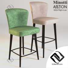 Стул Chair Minotti ASTON HIGH+LOW