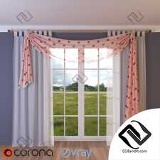 Штора в детскую Curtain in the nursery