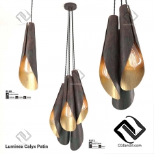 Подвесной светильник Luminex Calyx Patin