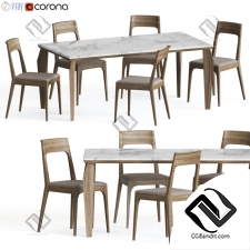 Стол и стул Table and chair 90