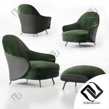 Кресло Armchair Minotti Angie