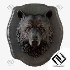 Голова медведя Bear head 41