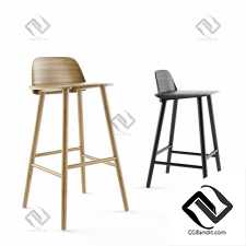 Барный стул Bar Stool Nerd by Muuto