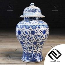 Вазы Chinese with lid