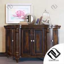 Тумбы, комоды Sideboards, chests of drawers Shaped Credenza