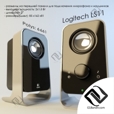 Аудиотехника Audio engineering Loudspeakers Logitech LS11
