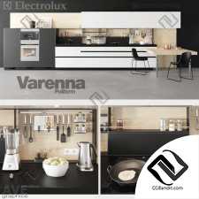 Кухня Kitchen furniture Electrolux volume, Poliform Varenna