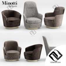 Кресло Armchair Minotti Jacques collection