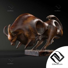 Скульптуры Modern Bronze Bull