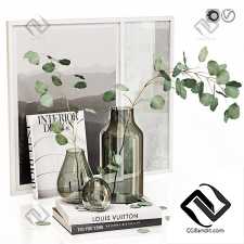 Декоративный набор Decor set Eucalyptus 77