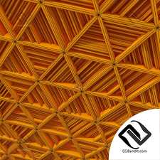 Ceiling parametric Triangle rail n3