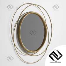 Ansley Glam Distressed Accent Mirror by Mercury Row