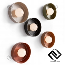 Бра Ceramic Disc Orb Surface Mount