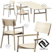 Стол и стул Table and chair Hven