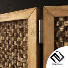 Wood screen decor n1