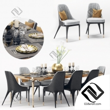Стол и стул Table and chair Visionnaire 5