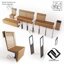 street furniture set 02