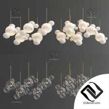 Giopato & Coombes Bolle 24 and 34 light Chandelier