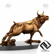 Скульптуры Sculptures Bronze bull