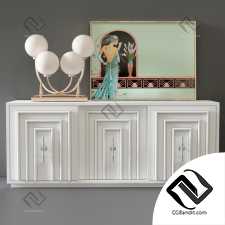 Комод Chest of drawers Art Deco Door Credenza