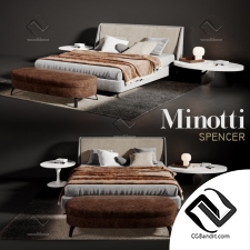 Кровати Beds Minotti Spencer