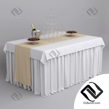 Фуршетный стол Buffet table