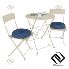 Стол и стул Table and chair SALTHOLMEN 03