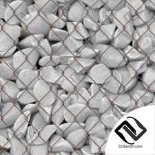 Gabion cage rock stone n3