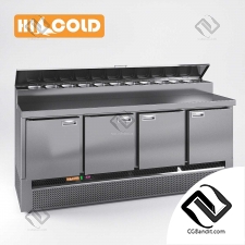 Refrigerated pizzeria table HiCold