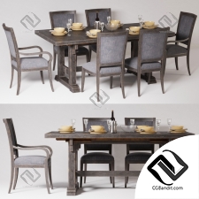 Стол и стул Table and chair Hooker Furniture Beaumont