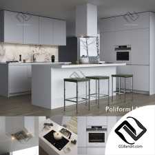 Кухня Kitchen furniture Poliform Varenna Alea 12