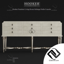 Тумбы, комоды Sideboards, chests of drawers Hooker Furniture Living Room Melange Nadia Console