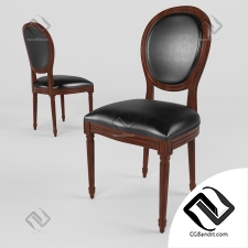 Стул Chair French Round Upholstered
