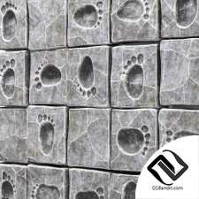 Panel stone imprint leg n1