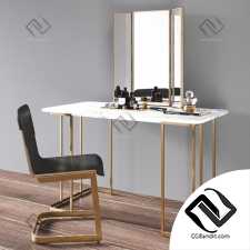 CB2 Dressing table set